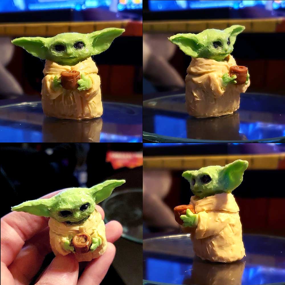 3D Pen Design - Grogu (Baby Yoda)