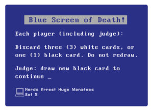 Blue Screen of Death